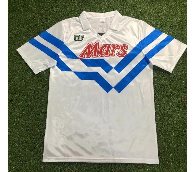 1988-89 Napoli Retro Away Kit Soccer Jersey